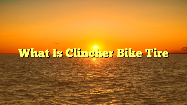 What Is Clincher Bike Tire